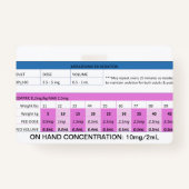 急速投与RE：ミダゾラムRSI誘導/鎮静 バッジ (裏面)