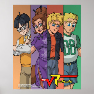 急進派「カラーバー」 16x20メインキャストポスター ポスター