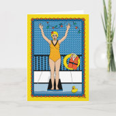 急降下In_B_Greeting カード (正面)