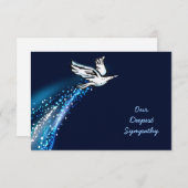 急騰する鳩の同情カード#4 招待状 (正面/裏面)