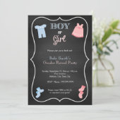 性はパーティの招待状を明らかにします 招待状 (スタンド正面)