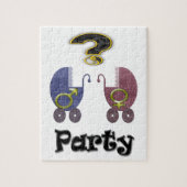 性はパーティーを明らかにします ジグソーパズル (縦)