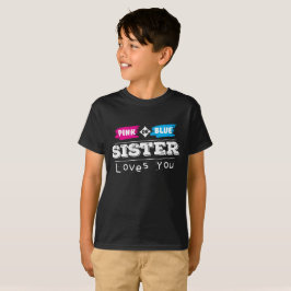 性は姉妹のワイシャツのためのパーティーのTシャツを明らかにします Tシャツ