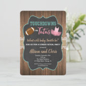 性は招待の接地かチュチュを明らかにします 招待状 (スタンド正面)