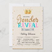 性は王子の王女の招待を明らかにします 招待状 (正面)