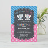 性は象の小さい人か少し失敗を明らかにします 招待状 (スタンド正面)