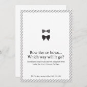 性カジュアル別表示 招待状 (正面/裏面)