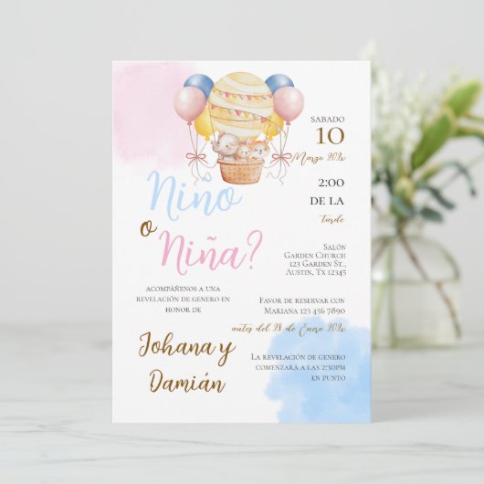 性スペインの別の表示招待状 招待状 (スタンド正面)