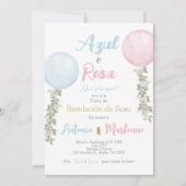 性スペインの別表示 招待状 (正面)