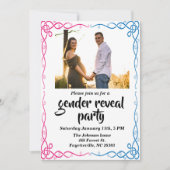 性パーソナライズされた別のパーティー写真招待状 招待状 (正面)