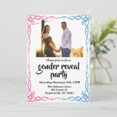 性パーソナライズされた別のパーティー写真招待状 招待状 (スタンド正面)