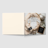 性ミニマルに依存しないベビー写真集 ゲストブック (全面)