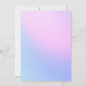 性別お披露目パーティー, 男の子か女の子, 象 招待状 (裏面)