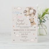 性別お披露目招待状 招待状 (スタンド正面)