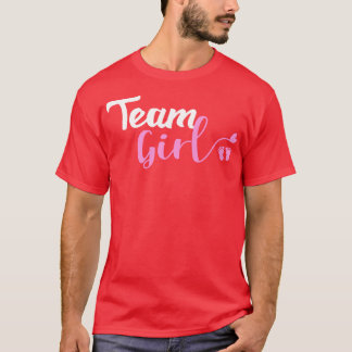 性別がチームの女の子Baを明らかにする Tシャツ