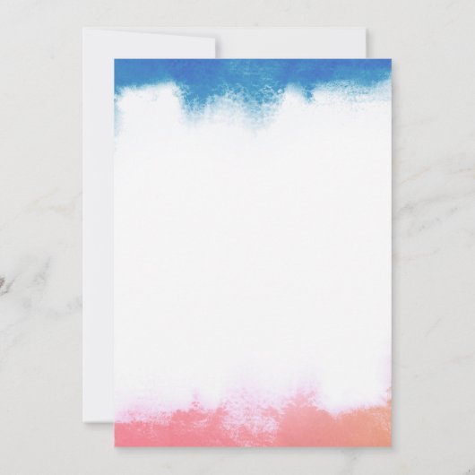 性別がバルーンを表示する赤ちゃんシャワーの招待 招待状 (裏面)