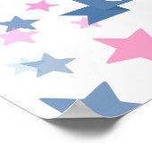 性別がパーティーのサインを明来らかに、彼または彼女は ポスター (角)