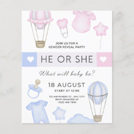 性別がパーティーを青またはピンクで示す