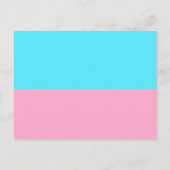 性別がパーティーゲームのベビーposへの願いを明らかにする ポストカード (裏面)