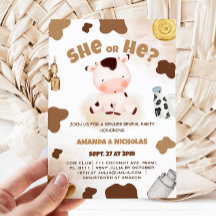 性別でかわいい牛のボー素朴ホ