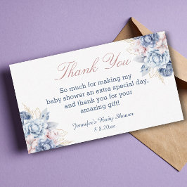 性別でフローラ感謝していを明らかにする ノートカード