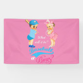 性別で明らかになる野球または弓 横断幕 (横)