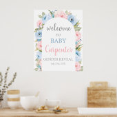 性別によるアーチウェルカムサインの表示 ポスター (キッチン)