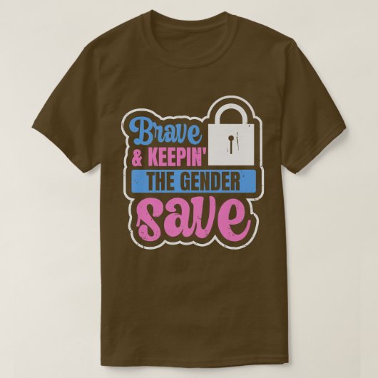 性別によるデザインの表示 Tシャツ (デザイン正面)