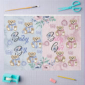 性別によるパーティーと集会の少年または少女の表示 薄葉紙 (クラフト)