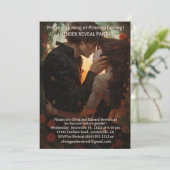 性別によるパーティーの表示プリンスまたはプリンセス招待状 招待状 (スタンド正面)