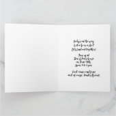 性別によるパーティーグリーティングカードの招待 カード (内部)