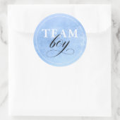 性別によるパーティーチームの少年 ラウンドシール (バッグ)