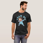 性別によるパーティーチームの少年 Tシャツ (正面フル)