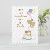 性別によるパーティーパーソナライズされた招待状 招待状 (スタンド正面)