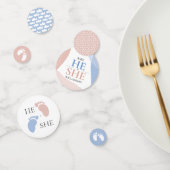 性別によるパーティー抽象芸術の表示 コンフェッティ (グループ)