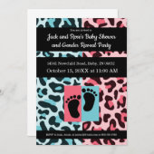 性別によるパーティー招待状招待状 招待状 (正面/裏面)