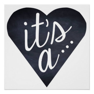 性別によるパーティー紙吹雪バルーン ポスター