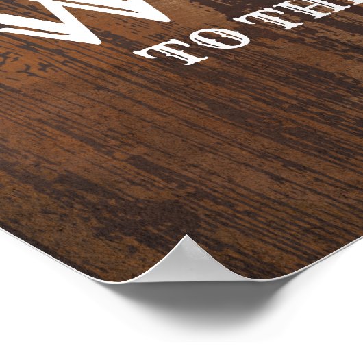 性別によるブーツまたは弓の表示 ポスター (角)