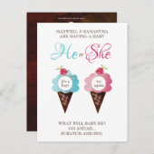 性別による引っ掻き具(引っ掻き実在具ではない) 案内ポストカード (正面/裏面)