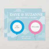 性別による引っ掻き具(引っ掻き実在具ではない) 案内ポストカード (正面/裏面)