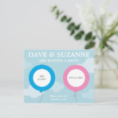 性別による引っ掻き具(引っ掻き実在具ではない) 案内ポストカード (スタンド正面)