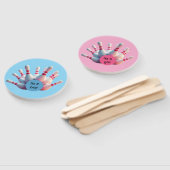 性別による手のファンのボーリングピンの表示 ハンドファン (組立なし)