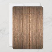 性別による招待の口ひげまたは弓の表示 招待状 (裏面)