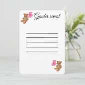 性別による招待カードの表示 招待状 (スタンド正面)