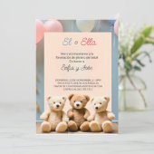 性別による招待状の表示スペインのチャーム 招待状 (スタンド正面)