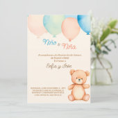 性別による招待状の表示スペインの 招待状 (スタンド正面)