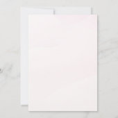 性別による招待状の表示スペインの 招待状 (裏面)