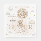 性別による暴露を受ける スタンダードランチョンナプキン (正面)