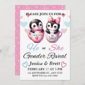 性別による表示招待状、パーソナライズされた招待状 招待状 (正面/裏面)