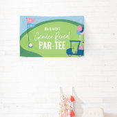 性別によるPar-Tee大きなバナー記号の表示 横断幕 (インサイチュ)